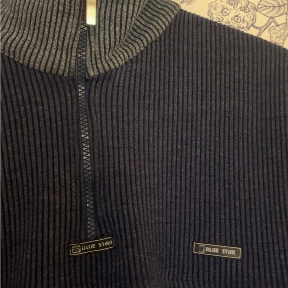 Blue Star Quarterzip - Picture 3 of 5